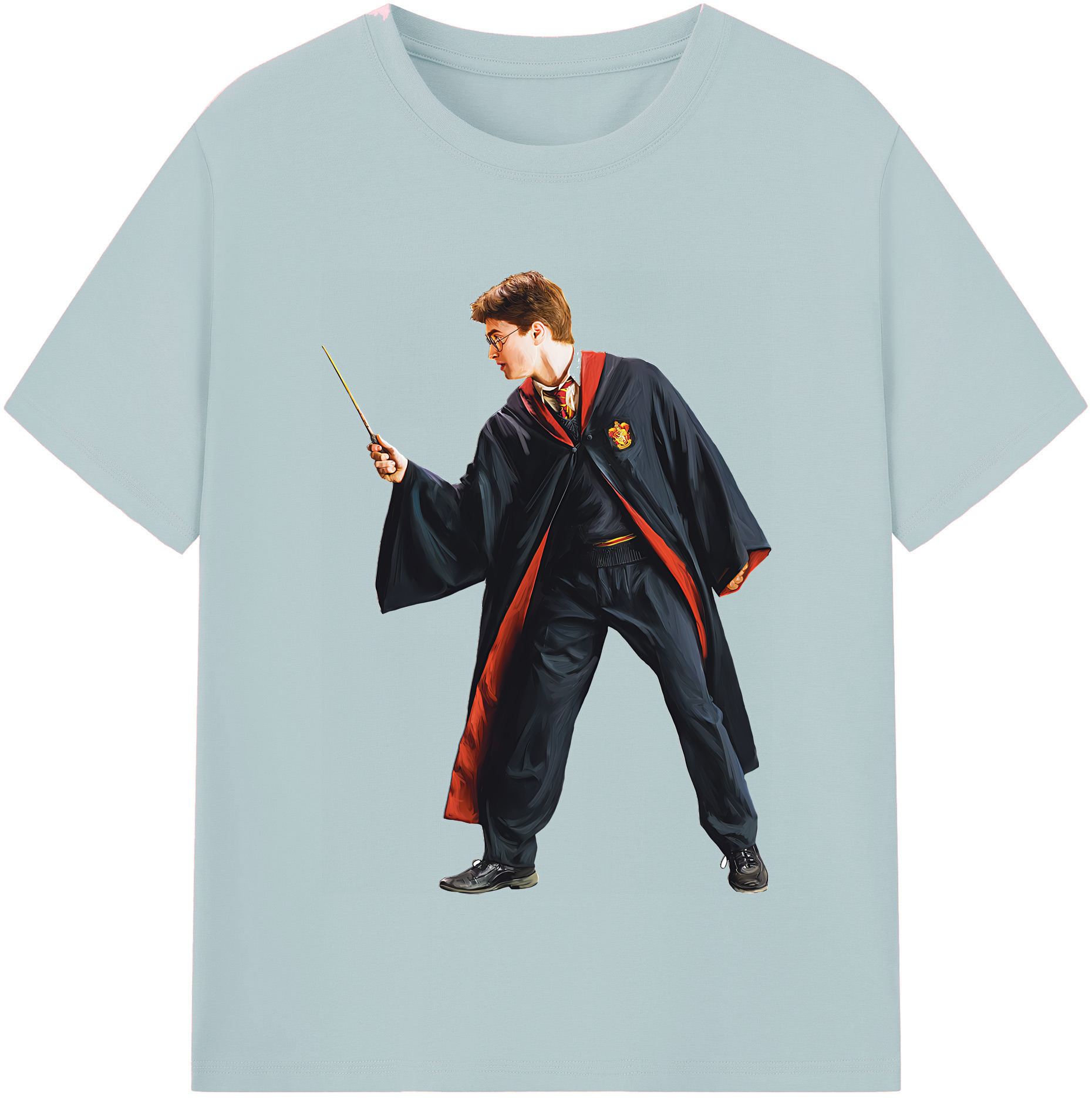 （画像用） Harry Potter ハリー・ポッターシリーズ 綿100％半袖Tシャツ（フロントプリント）